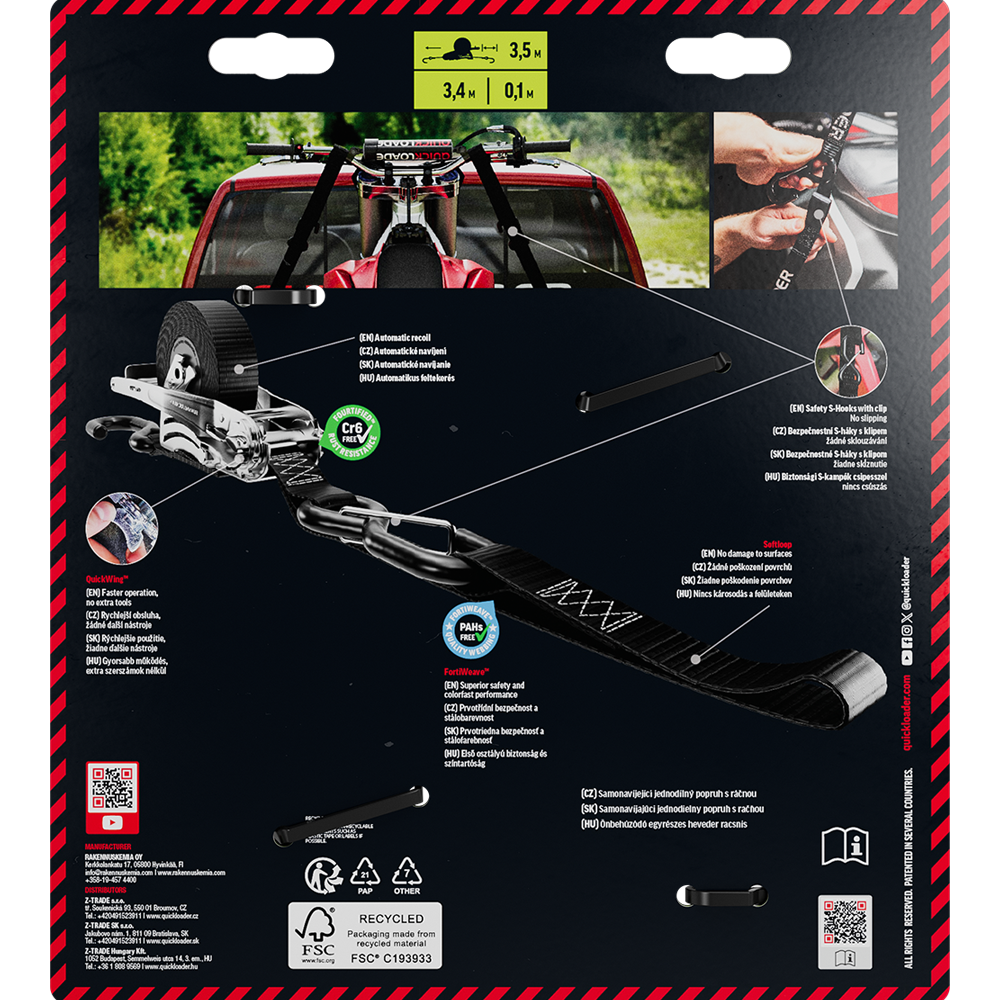 RETRACTABLE POWER SPORTS 800KG 3,5M